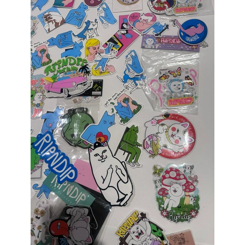 Ripndip Sticker Air Freshener Tattoo lot huge